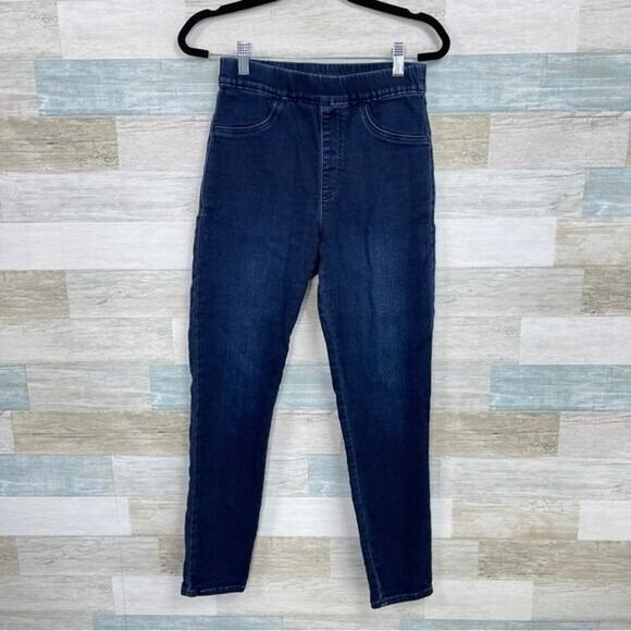 EXPRESS High Rise Pull On Skinny Jeggings Womens Medium (6 8 10) - Picture 1 of 6